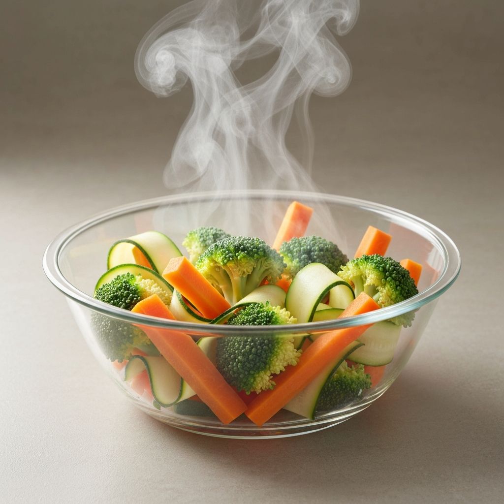 Ångad grönsaker